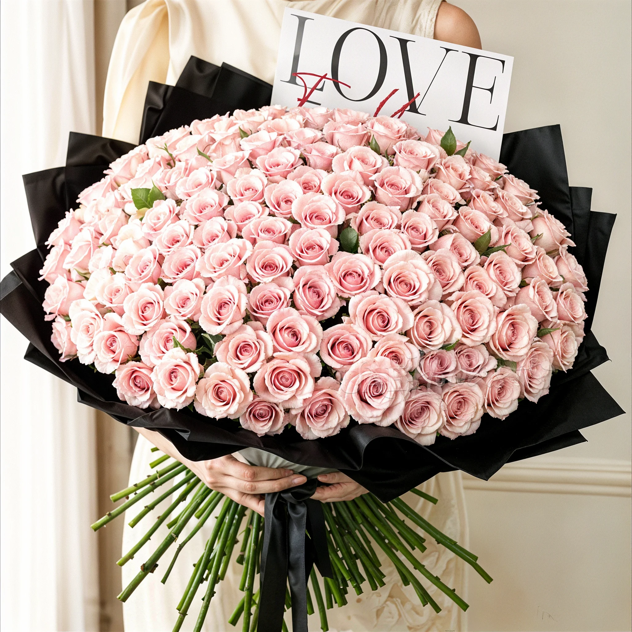 200 Pink Love For You Bouquet
