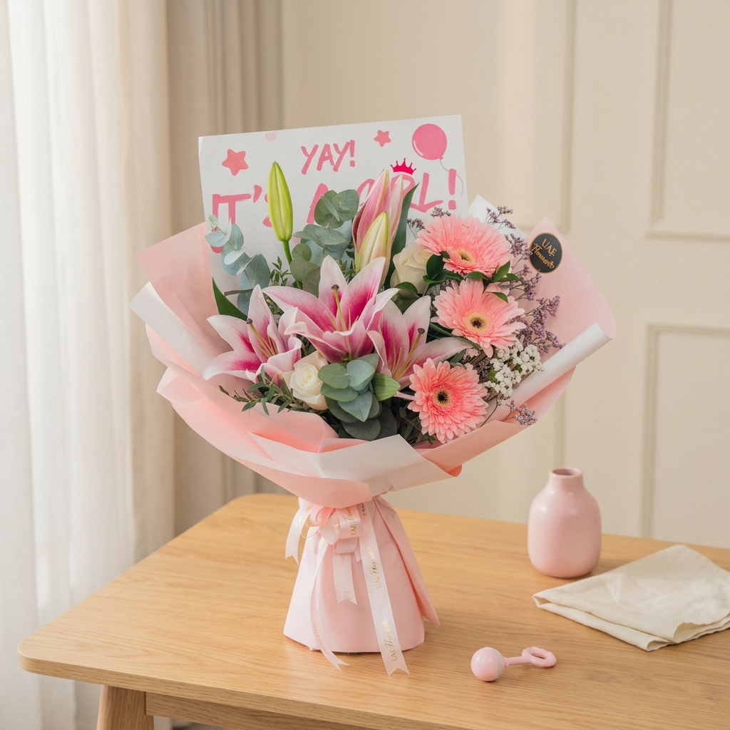 blushing-lily-celebration-bouquet