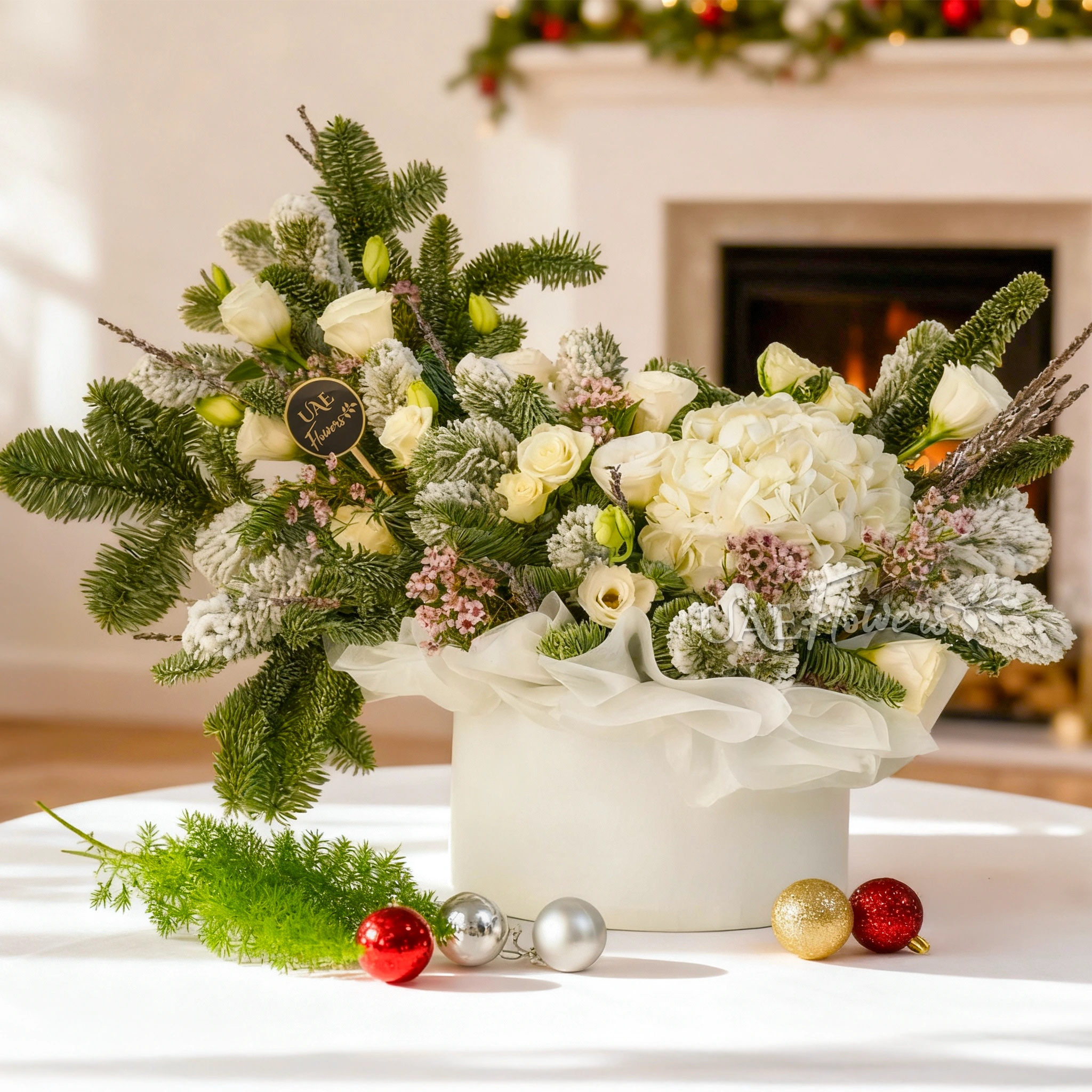 Buy Snowfall Serenade Floral Box