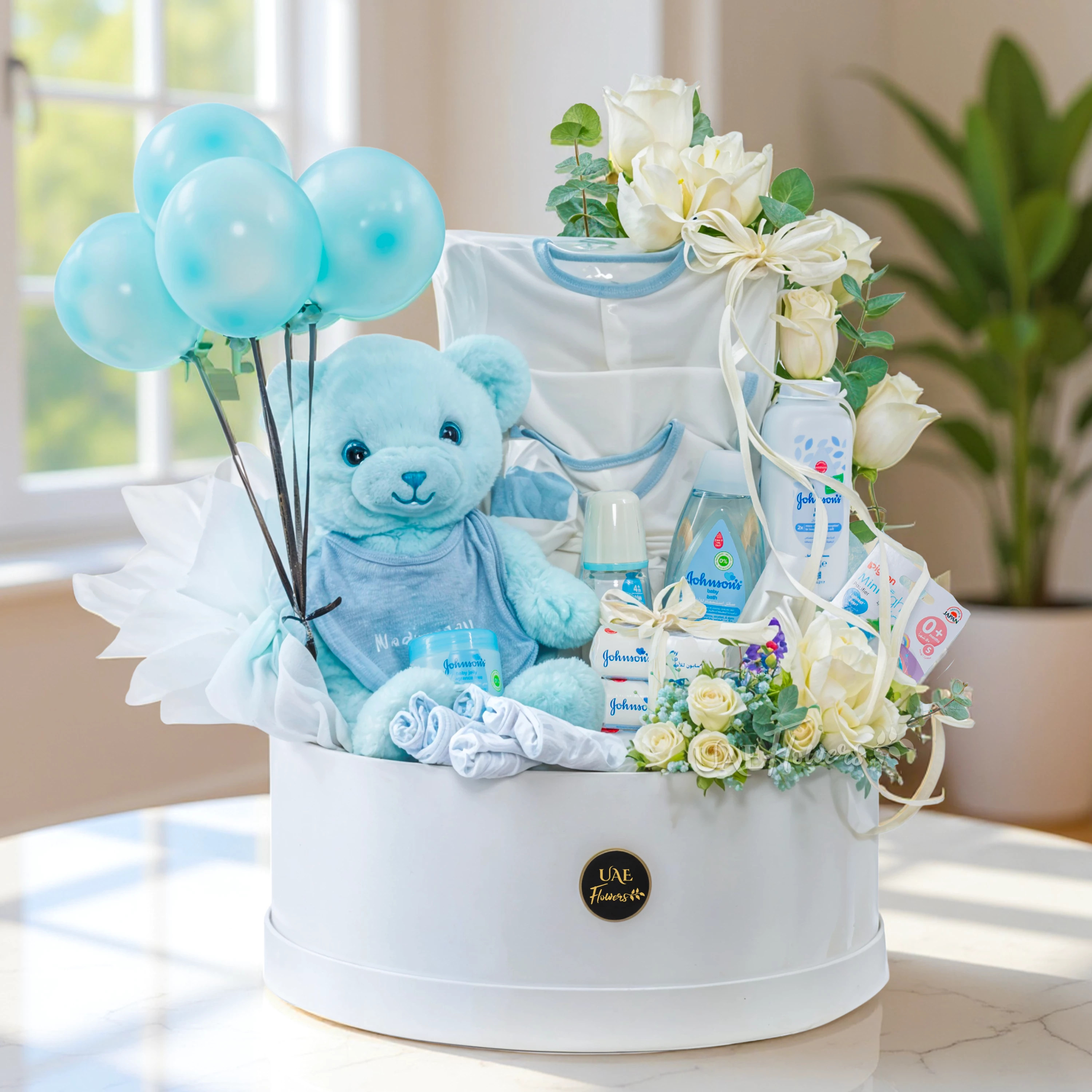 Blue Baby Boy Gift Hamper