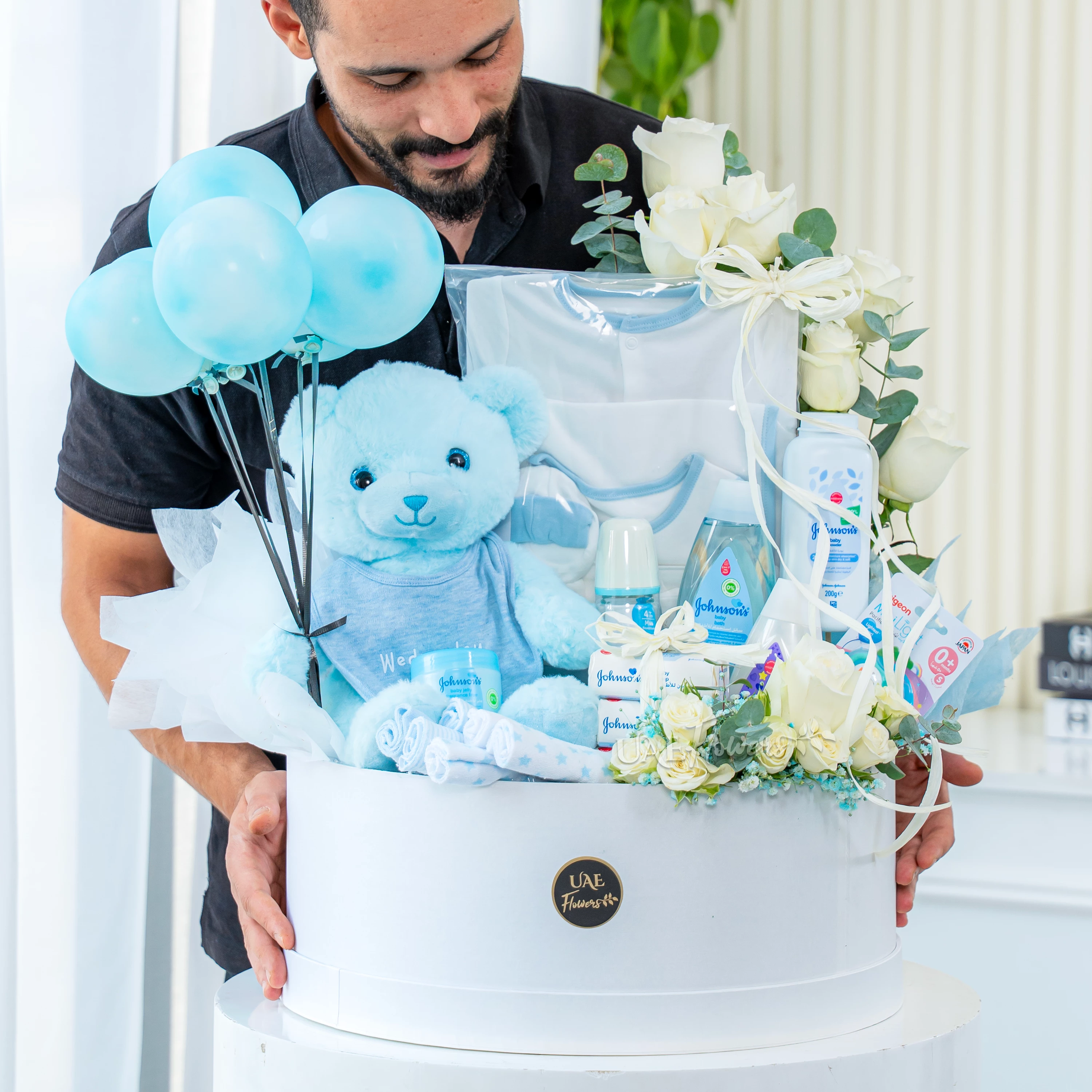 Blue Baby Boy Gift Hamper