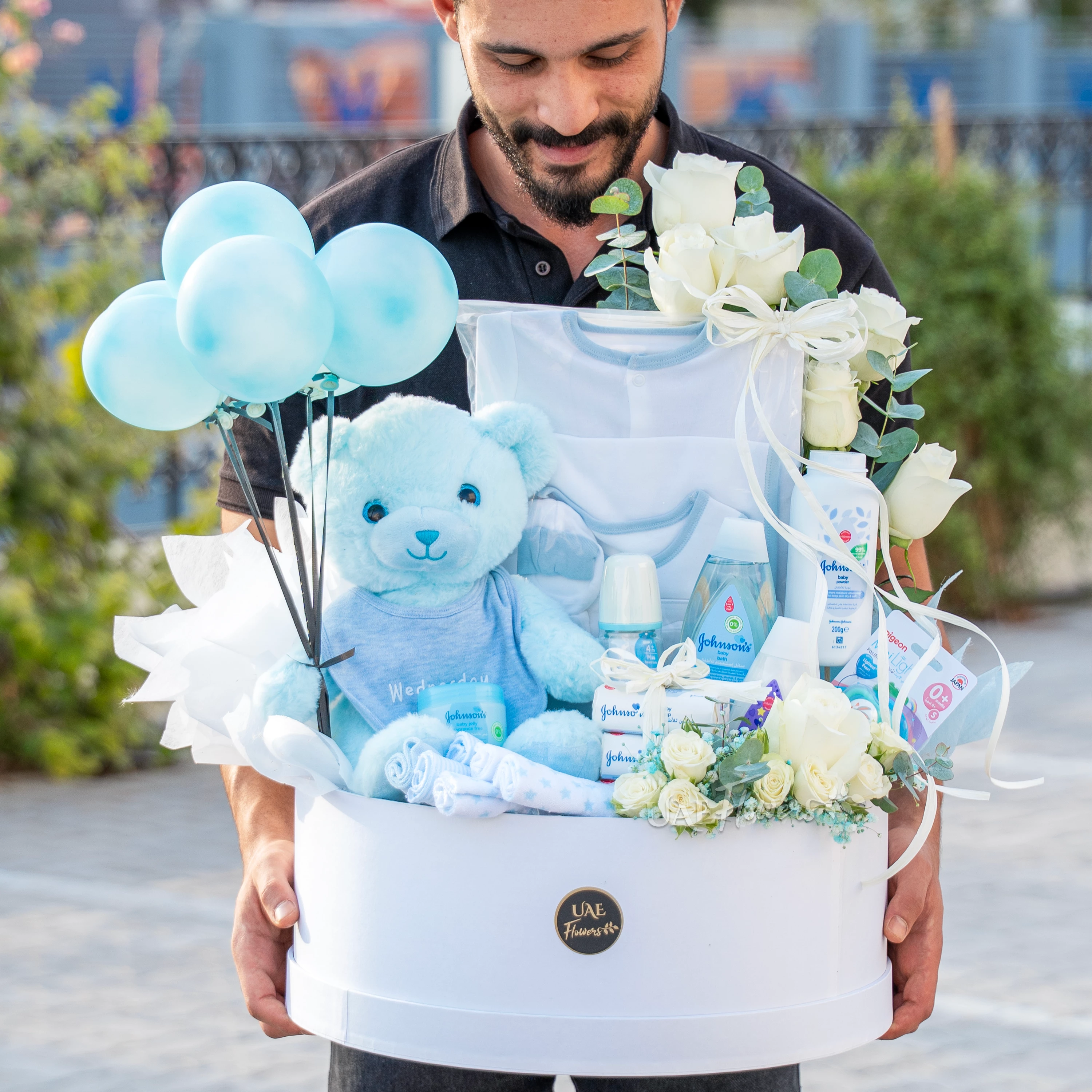 Blue Baby Boy Gift Hamper
