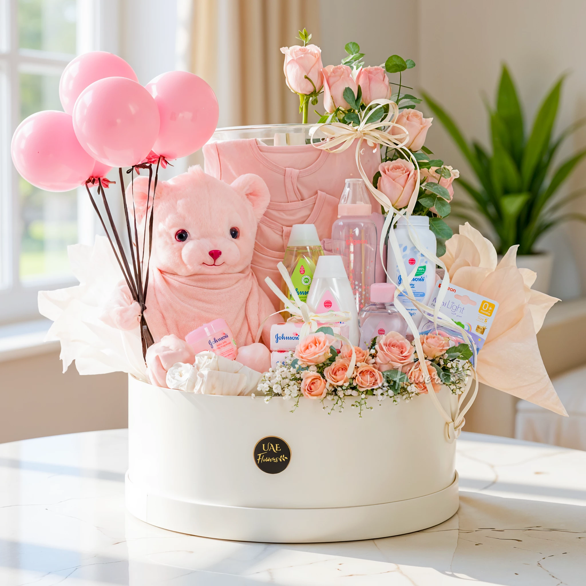Pink Baby Girl Gift Hamper