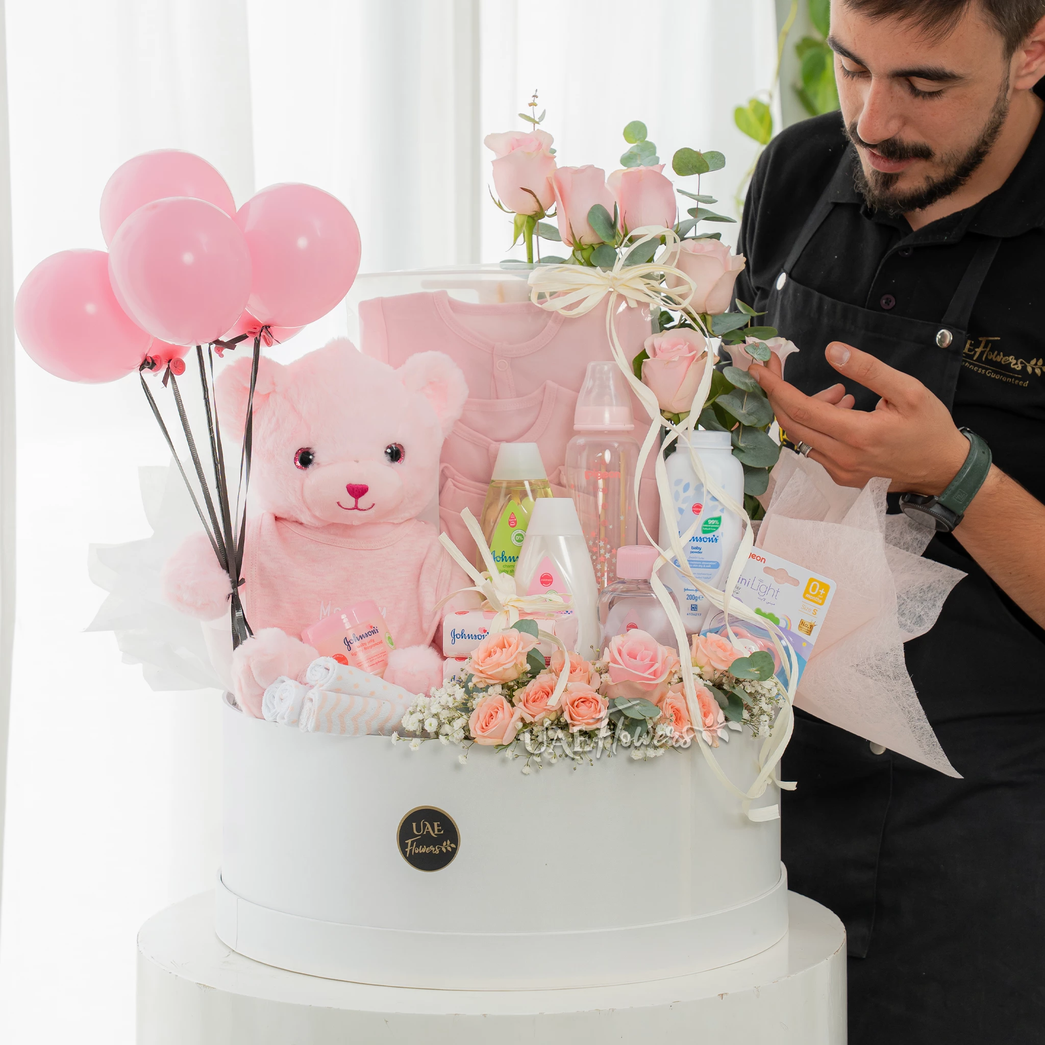 Pink Baby Girl Gift Hamper