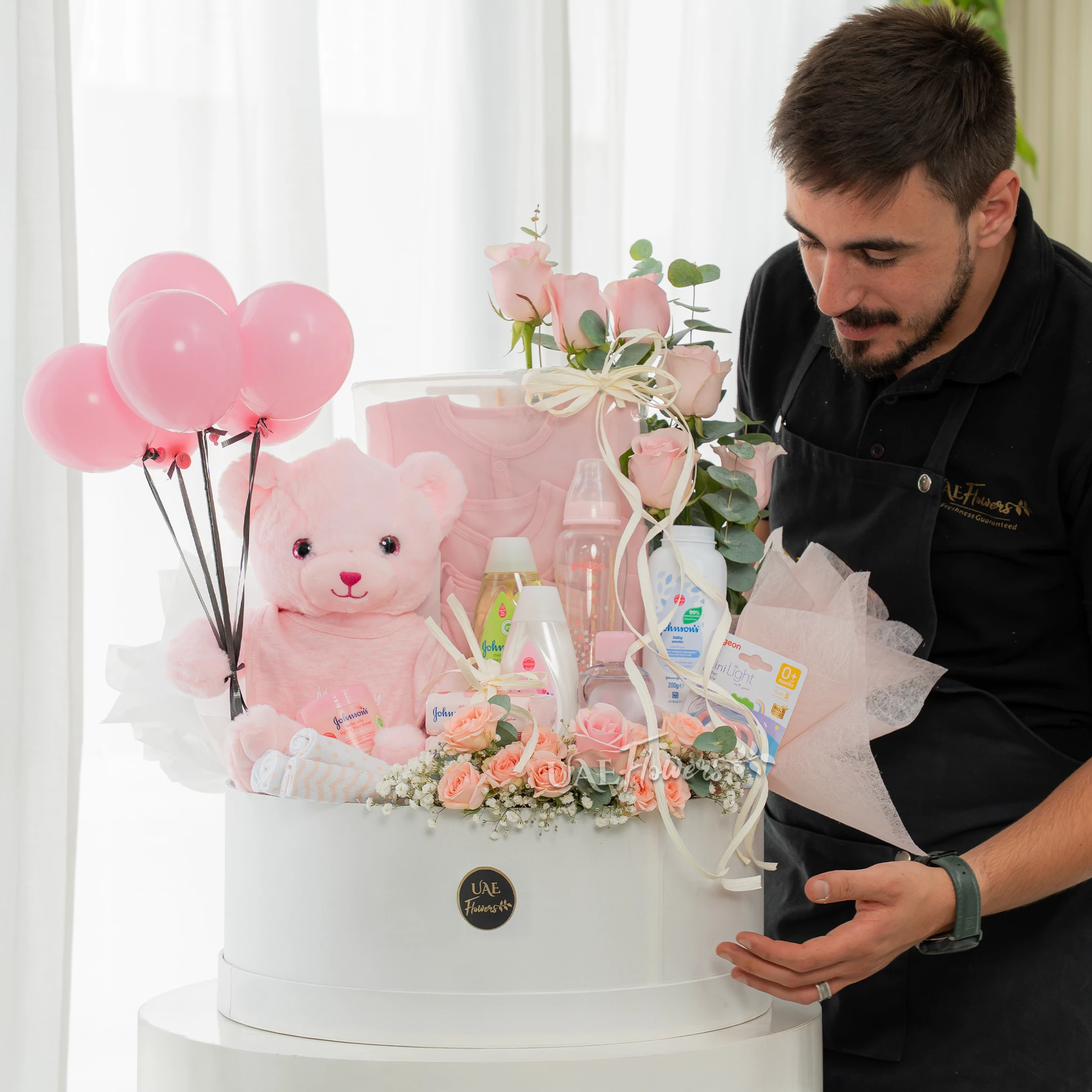 Pink Baby Girl Gift Hamper