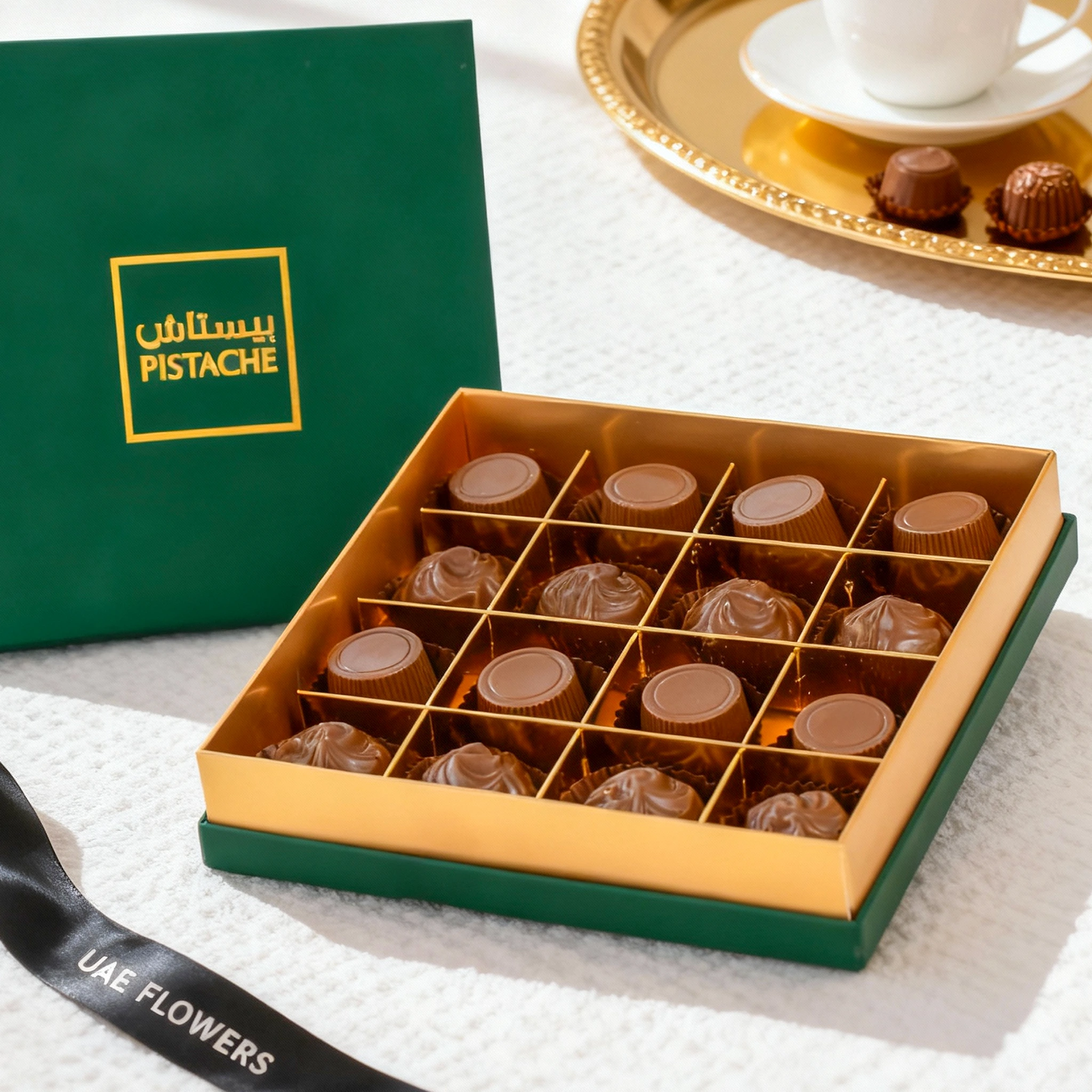 A Pistache Classic Selection 16 Pcs Chocolate Box