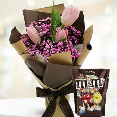 Tulips and chocolatess