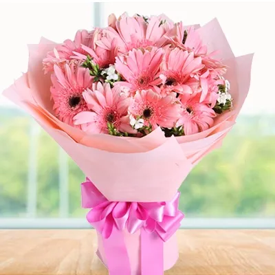 Radiant Pink Gerbera Delight