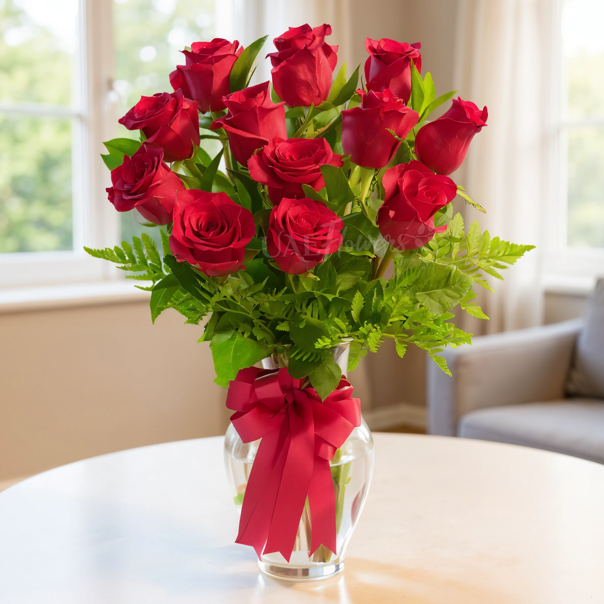 Vase of Red Rose