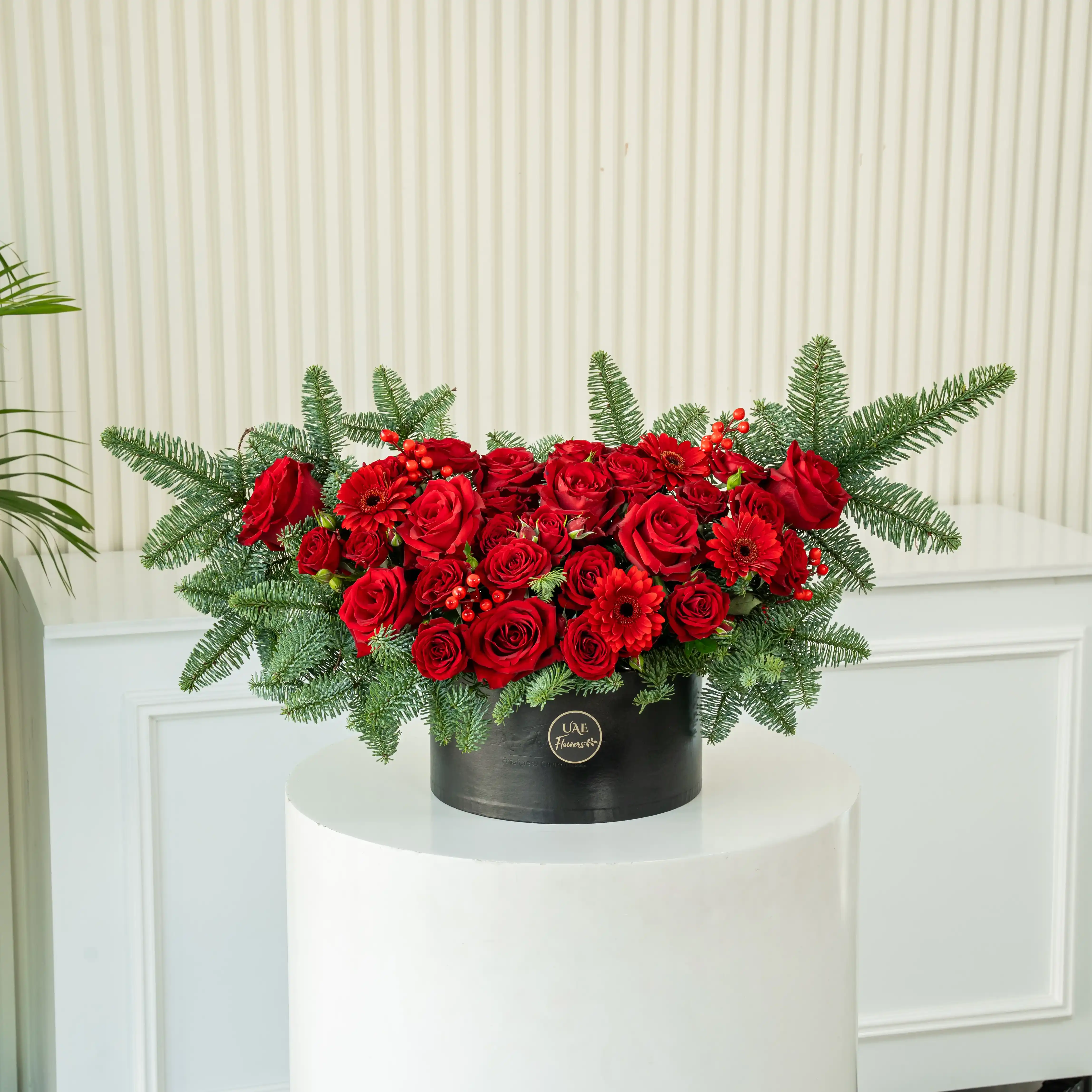 Crimson Festive Garden Box