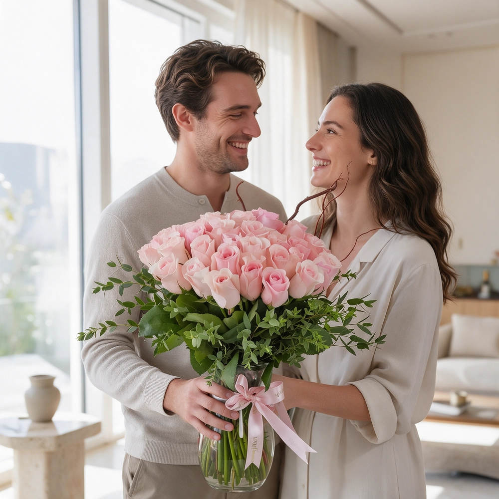 Pink Roses , pink flowers