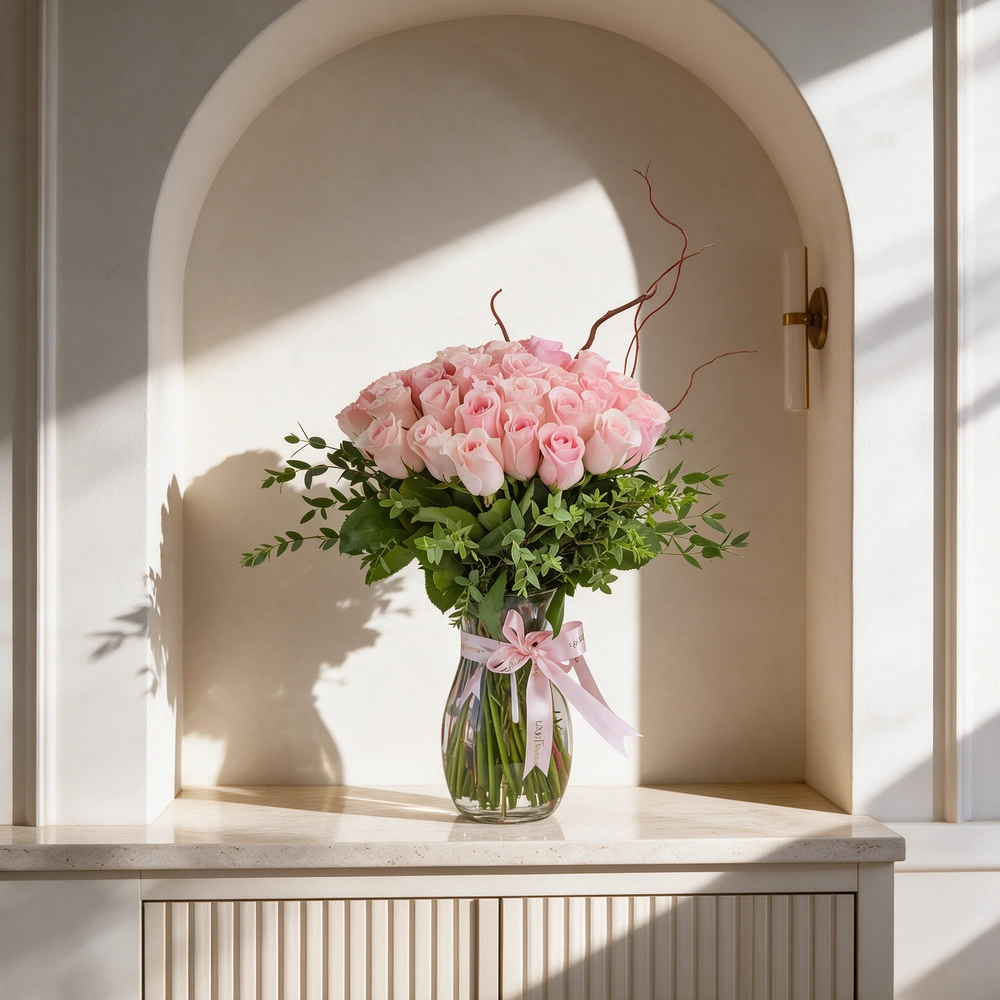 Pink Roses , pink flowers