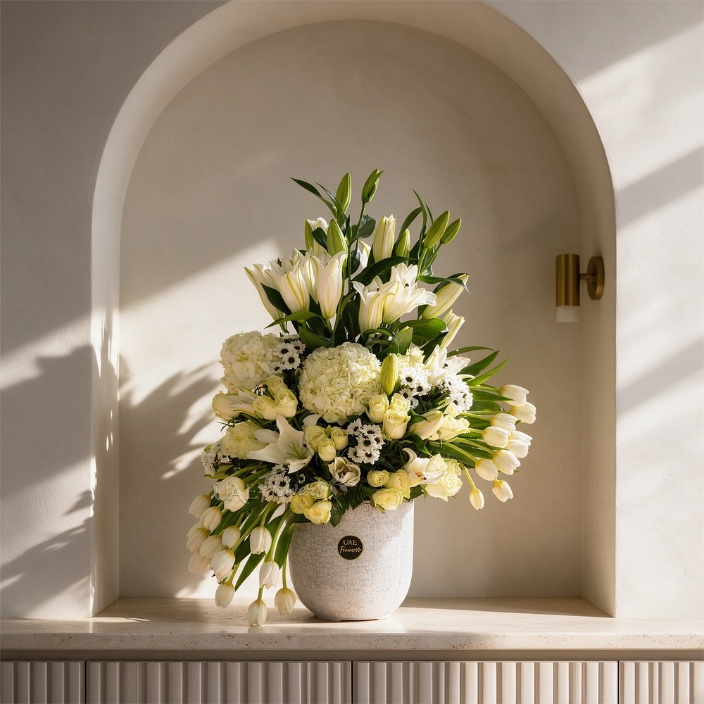 hydrangea, chrysanthemum, carnations, lily
